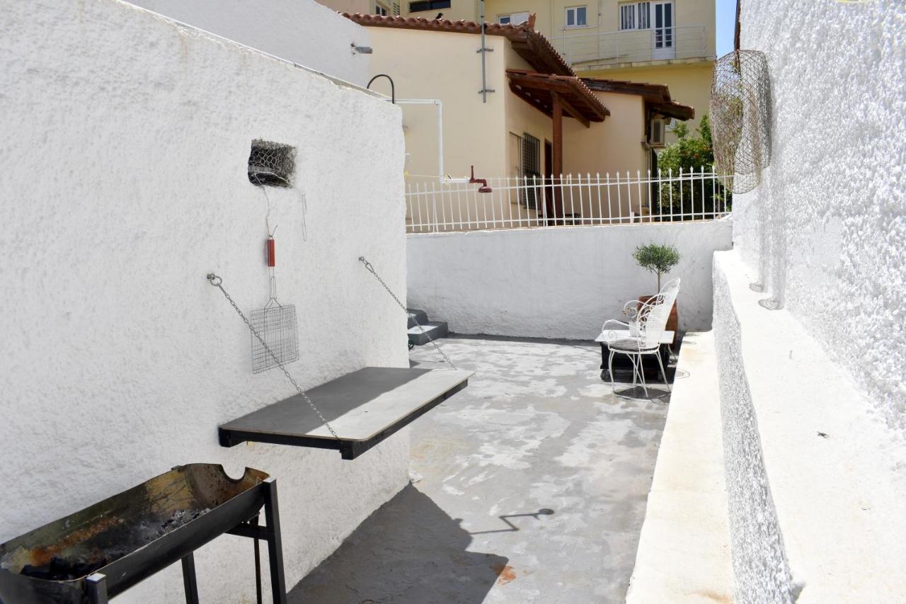 Вилла The Greek Side Of Life! Луца Экстерьер фото
